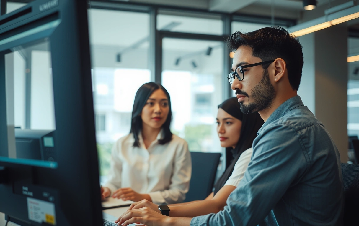 Sifizj team collaborating in Hanoi office